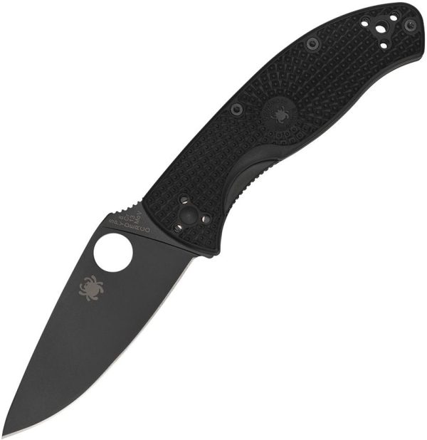 SC122PBBK.jpg Spyderco Tenacious Black FRN Folding Knife