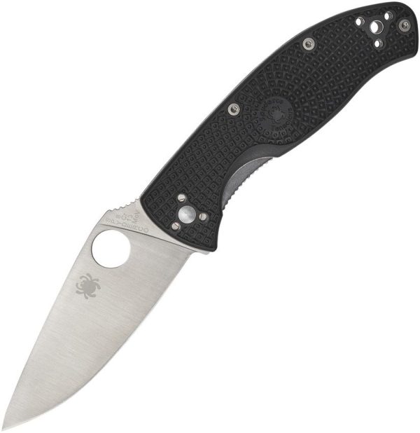 Spyderco Tenacious Linerlock Folding Knife 3.38" Black