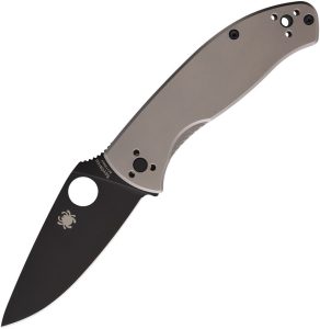 SC122TIBKP.jpg Spyderco Tenacious R.I.L. Titanium Gray