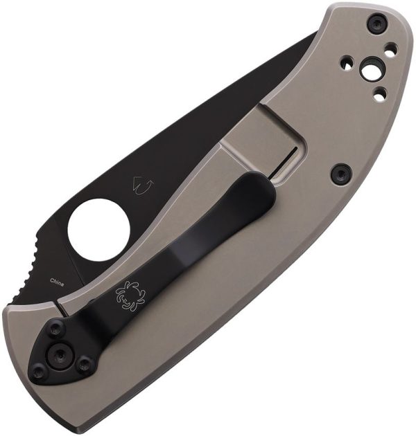 Spyderco Tenacious R.I.L. Titanium Gray