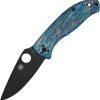 SC122TIBLBKD2P.jpg Spyderco Tenacious R.I.L. Titanium Disarray