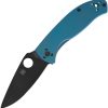 Spyderco Tenacious R.I.L. Titanium Blue Folding Knife