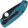 Spyderco Tenacious R.I.L. Titanium Blue Folding Knife