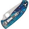 Spyderco Tenacious R.I.L. D2 Titanium Blue Folding Knife