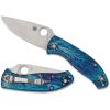 Spyderco Tenacious R.I.L. D2 Titanium Blue Folding Knife