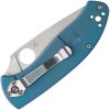 Spyderco Tenacious R.I.L. Blue Titanium Folding Knife