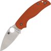 Spyderco Sage 5 Compress CPM REX 121 Orange G10
