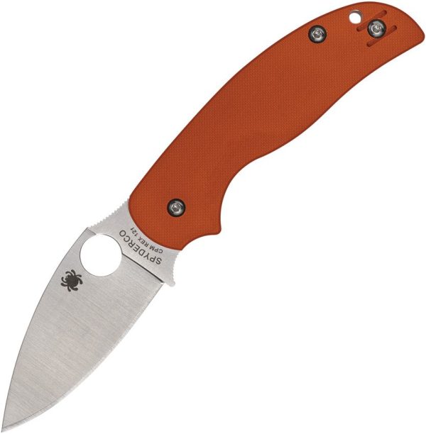 Spyderco Sage 5 Compress CPM REX 121 Orange G10