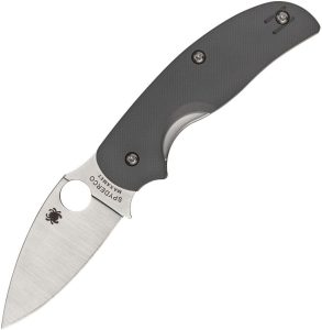 SC123GPGY.jpg Spyderco Sage 1 Linerlock Maxamet Gray G10