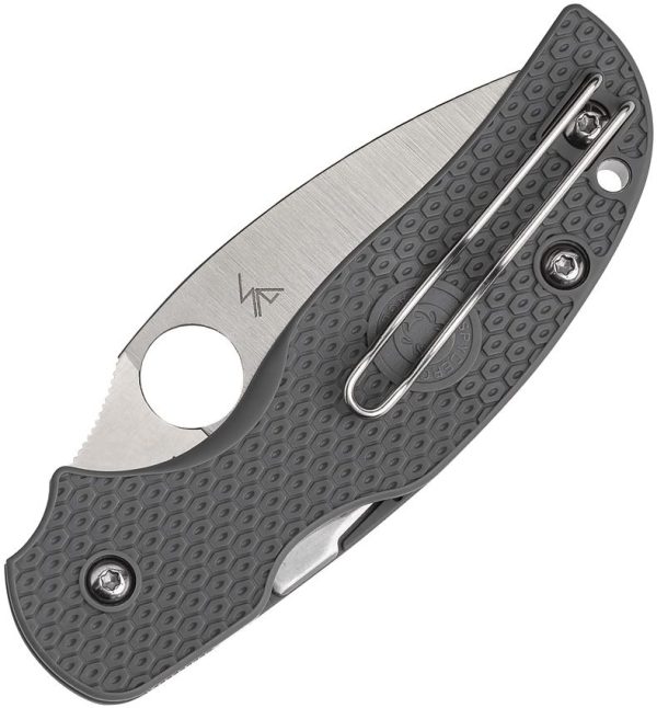 Spyderco Sage 5 Compress Maxamet Gray FRN