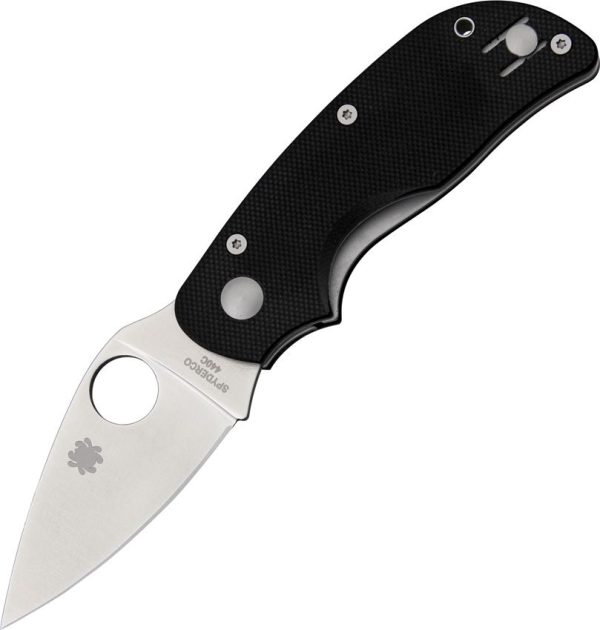 Spyderco Cat Linerlock Folding Knife 2.5" CTS-BD1 Black G10