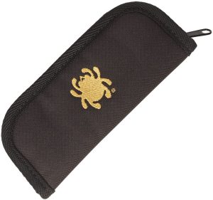 Spyderco Large Nylon Pouch Black with Logo