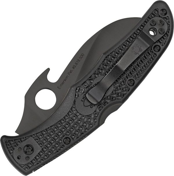 Spyderco Matriarch 2 VG-10 Serrated Black Emerson