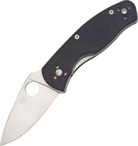Spyderco Persistence Linerlock Folding Knife 3" 8Cr13MoV Black G10