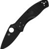 Spyderco Persistence Linerlock Black FRN Folding Knife 2.75"