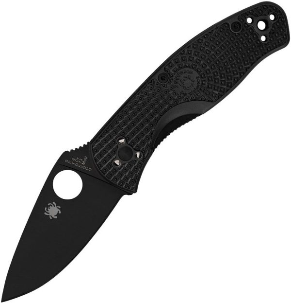 Spyderco Persistence Linerlock Black FRN Folding Knife 2.75"