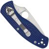 Spyderco Persistence Linerlock Blue Folding Knife 2.75" CPM S35VN