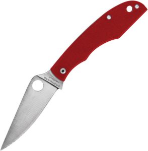 SC138GRDP.jpg Spyderco Grasshopper Slip Joint - Red G10