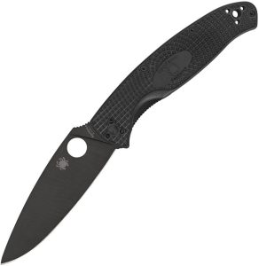 SC142PBBK.jpg Spyderco Resilience Linerlock - Black Oxide