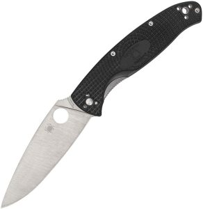 SC142PBK.jpg Spyderco Resilience Linerlock - Satin Black