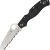 SC14FSBKBL3.jpg Spyderco Rescue 3 Lockback - Thin Blue Line