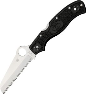 SC14SBK3.jpg Spyderco Rescue 3rd Gen Lockback - Black