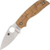 Spyderco Chaparral SlipIt Folding Knife 2.75" CTS-XHP Maple Wood