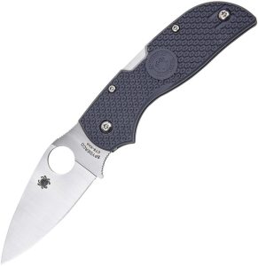 SC152PGY.jpg Spyderco Chaparral Lockback - Gray FRN