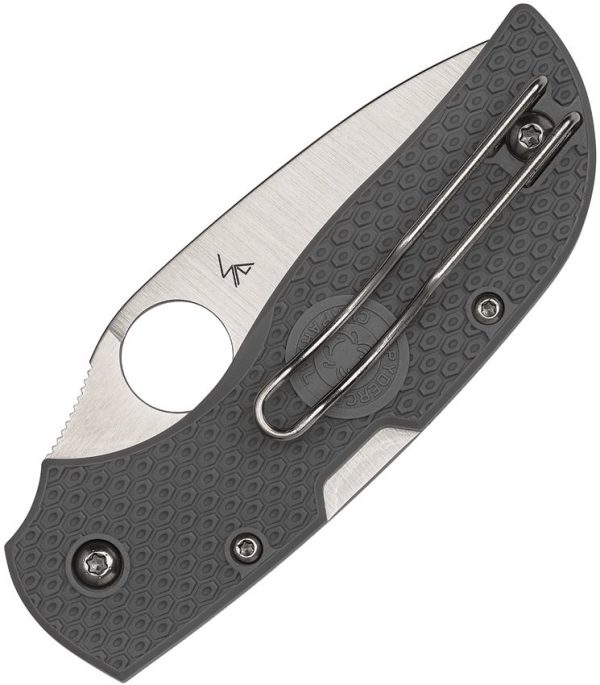 SC152SGY_add_01.jpg Spyderco Chaparral LWT Serrated Gray FRN Lockback