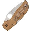 Spyderco Chaparral Bird's Eye Maple Lockback Folding Knife