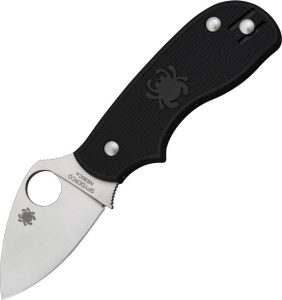 SC154PBK.jpg Spyderco Squeak Non-Locking Black FRN Folding Knife