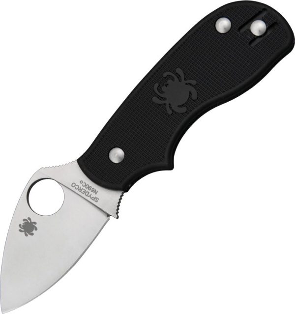 Spyderco Squeak Non-Locking Black FRN Folding Knife