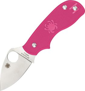SC154PPN.jpg Spyderco Squeak Pink FRN Non-Locking Folding Knife