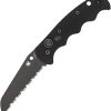 Spyderco Auto Autonomy Serrated H1 Button Lock