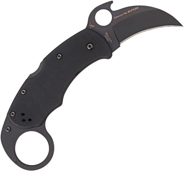 Spyderco Karahawk Lockback Black G10 Hawkbill