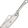 Spyderco ClipiTool Serrated Folding Knife 8Cr13MoV Stainless