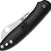 Spyderco Roadie Black FRN Slip-Joint Knife