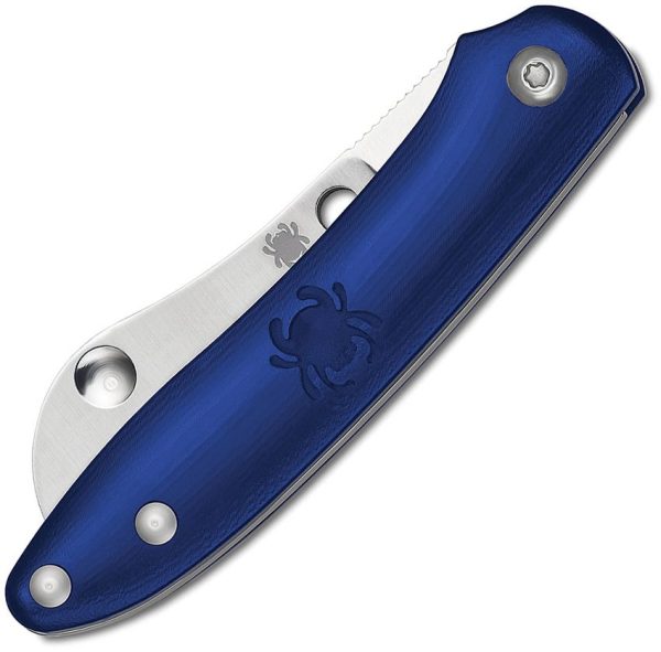 Spyderco Roadie Blue FRN Slip-Joint Knife