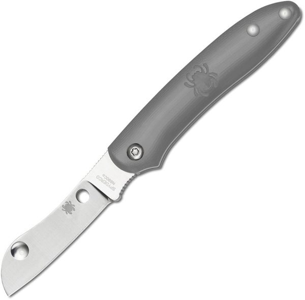 SC189PGY.jpg Spyderco Roadie Gray FRN Slip-Joint Knife