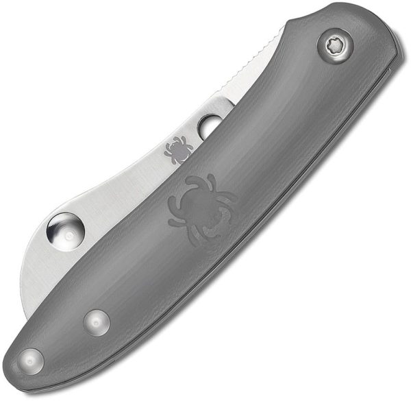 SC189PGY_add_01.jpg Spyderco Roadie Gray FRN Slip-Joint Knife