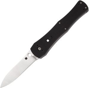 Spyderco JaniSong Balisong - CPM S30V Black G10