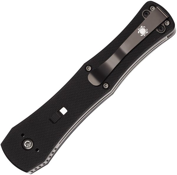 Spyderco JaniSong Balisong - CPM S30V Black G10