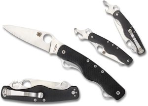 SC208GP.jpg Spyderco ClipiTool Standard - Black G10 Multi-Tool