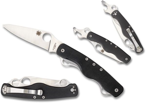 Spyderco ClipiTool Standard - Black G10 Multi-Tool