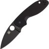 Spyderco Efficient Linerlock Black Oxide Blade