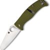 Spyderco Caribbean Compression Lock Sheepsfoot