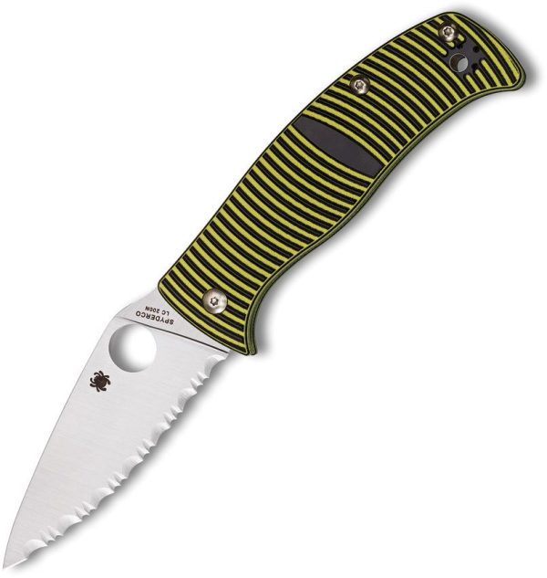 Spyderco Caribbean Compression Serrated Leaf
