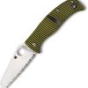 Spyderco Caribbean Compression Serrated Sheepsfoot