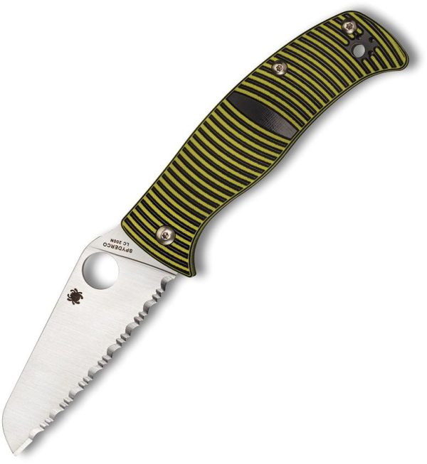 Spyderco Caribbean Compression Serrated Sheepsfoot