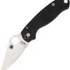 Spyderco Para 3 Clip Point S45VN Satin Black